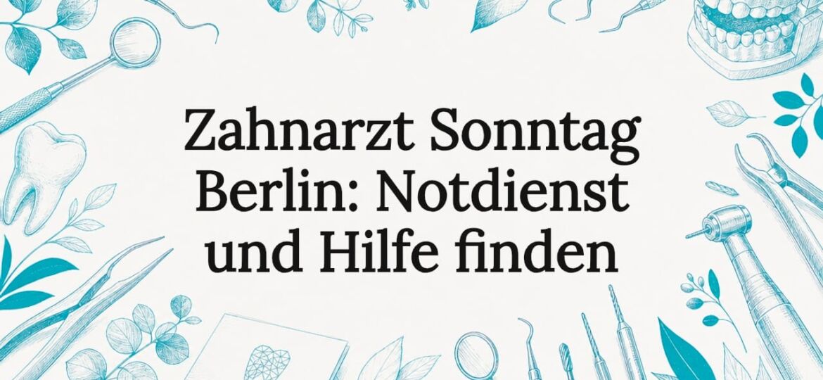Ansprechend gestaltete Titelseite mit zahnmedizinischen Motiven