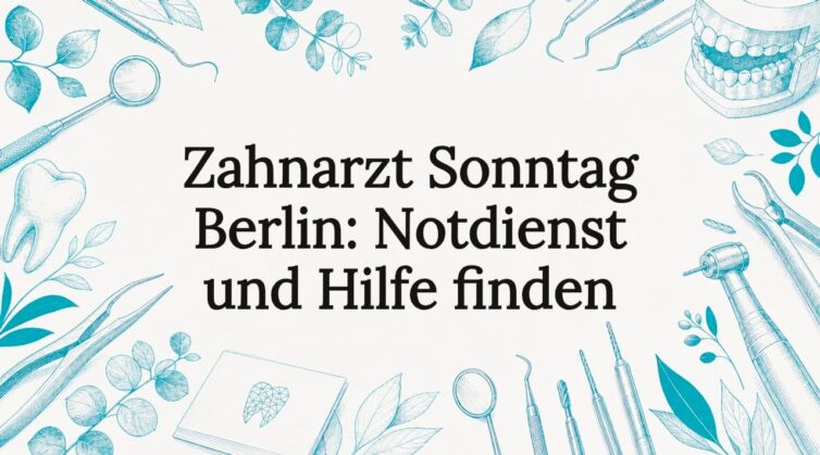Ansprechend gestaltete Titelseite mit zahnmedizinischen Motiven