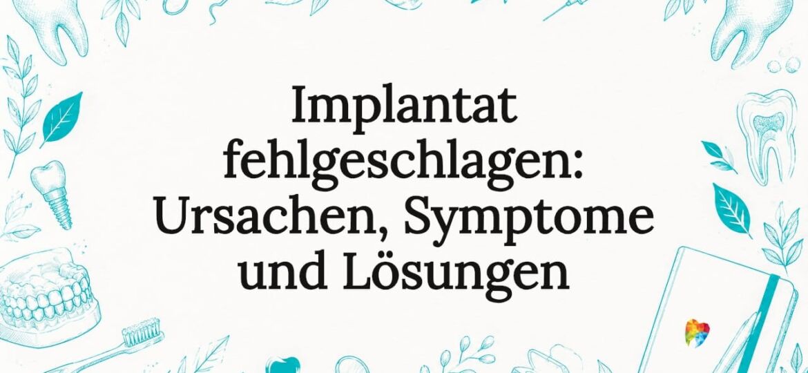 Ansprechend gestaltete Titelgrafik mit typischen Motiven aus der Zahnmedizin