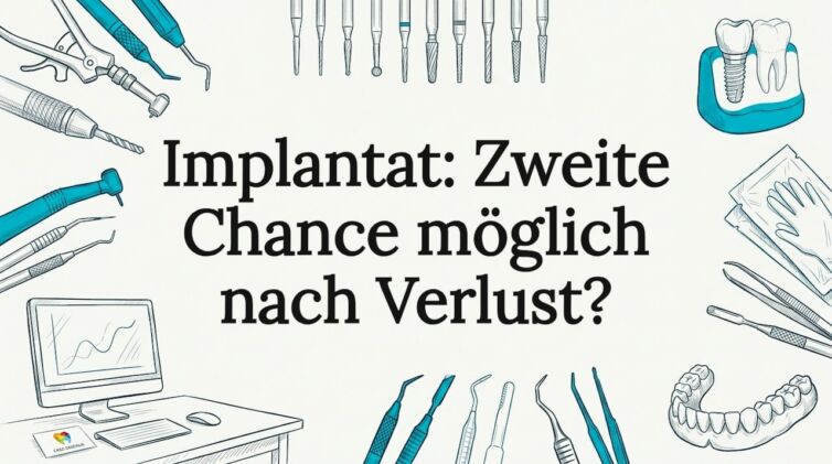 Individuell gestaltetes Titelbild mit handgezeichneten Implantatinstrumenten – professionell umgesetzt.