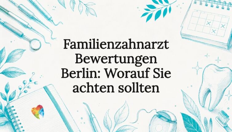 Eine Illustration, die zahnärztliche Instrumente in Kombination mit Pflanzenmotiven zeigt.