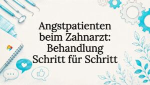 Stimmungsvolle Titelgrafik zum Thema Zahnarztangst