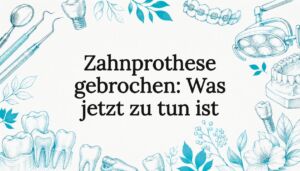 Ansprechend gestaltete Illustration für das Titelbild eines Zahnmedizin-Blogs