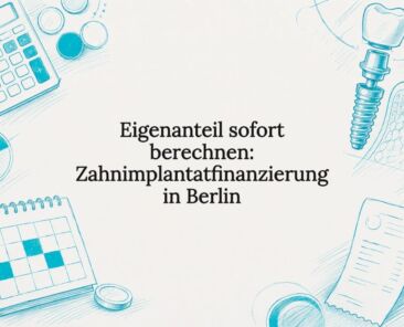 Dekorative Titelseite zur Implantatfinanzierung