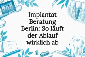 Titelseite mit skizzierten Implantatmotiven